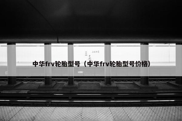中华frv轮胎型号（中华frv轮胎型号价格）