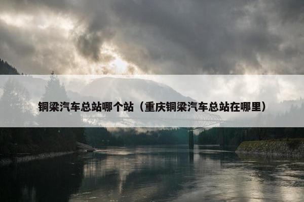 铜梁汽车总站哪个站（重庆铜梁汽车总站在哪里）