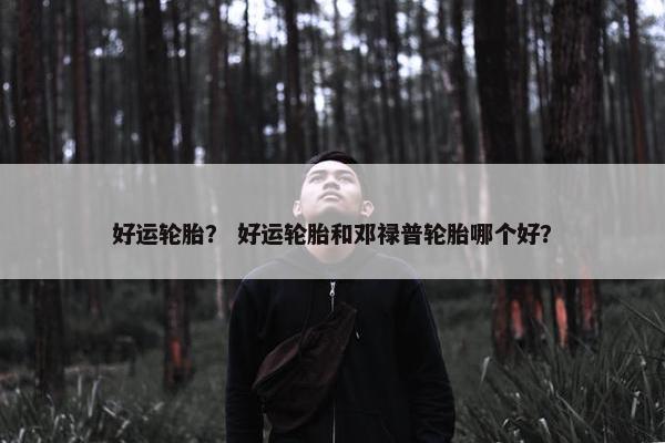 好运轮胎？ 好运轮胎和邓禄普轮胎哪个好？