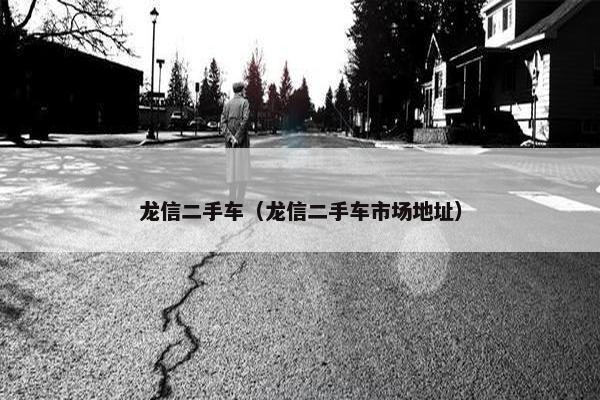 龙信二手车（龙信二手车市场地址）