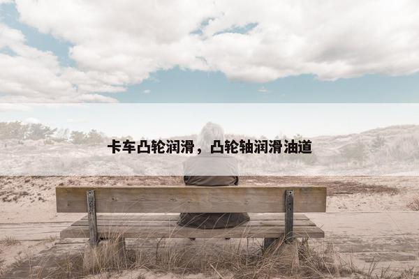 卡车凸轮润滑，凸轮轴润滑油道
