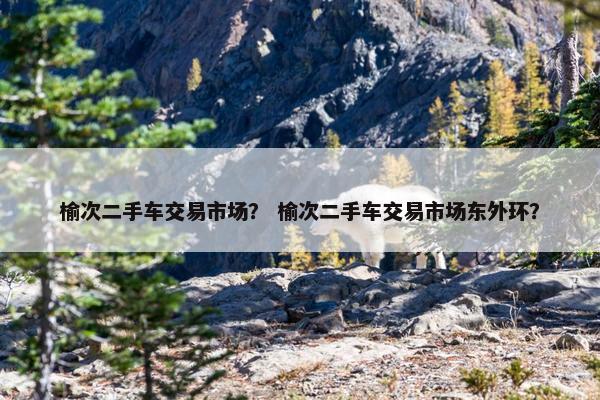榆次二手车交易市场？ 榆次二手车交易市场东外环？