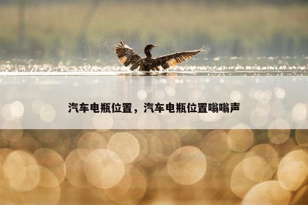 汽车电瓶位置，汽车电瓶位置嗡嗡声