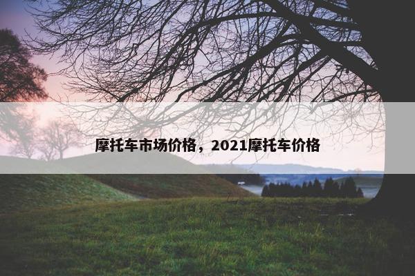 摩托车市场价格，2021摩托车价格