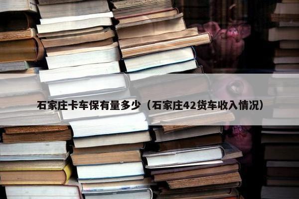 石家庄卡车保有量多少（石家庄42货车收入情况）