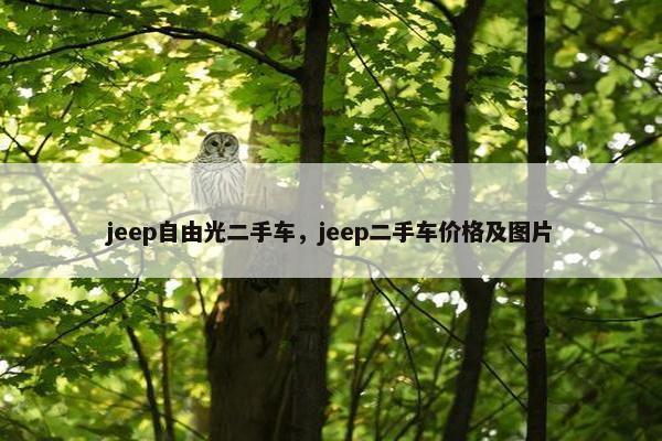 jeep自由光二手车，jeep二手车价格及图片