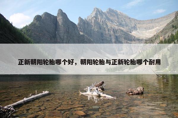 正新朝阳轮胎哪个好，朝阳轮胎与正新轮胎哪个耐用