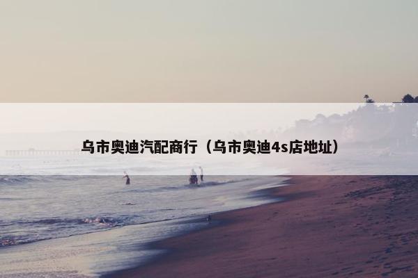 乌市奥迪汽配商行（乌市奥迪4s店地址）