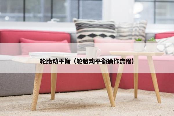 轮胎动平衡（轮胎动平衡操作流程）