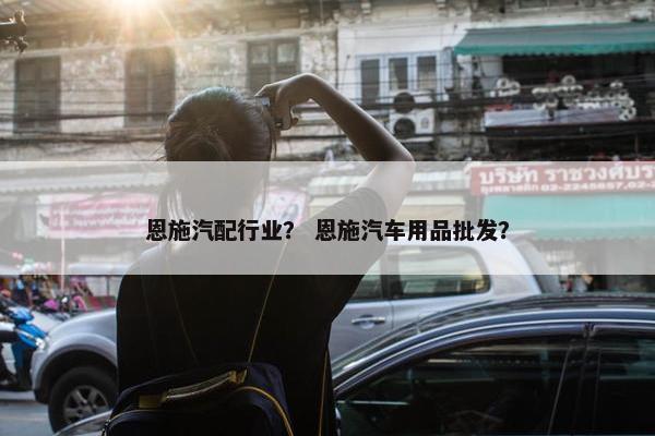 恩施汽配行业？ 恩施汽车用品批发？