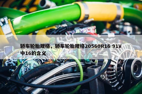 轿车轮胎规格，轿车轮胎规格20560R16 91V中16的含义