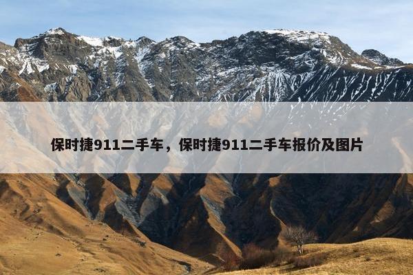 保时捷911二手车，保时捷911二手车报价及图片