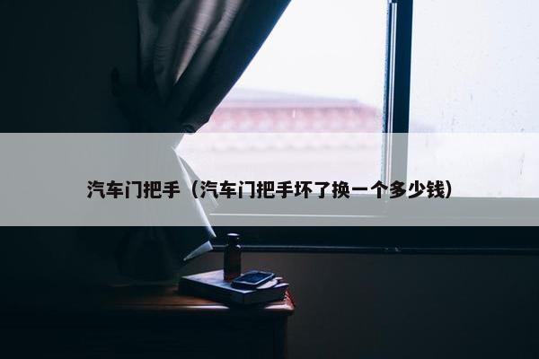 汽车门把手（汽车门把手坏了换一个多少钱）