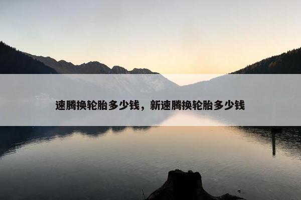 速腾换轮胎多少钱，新速腾换轮胎多少钱