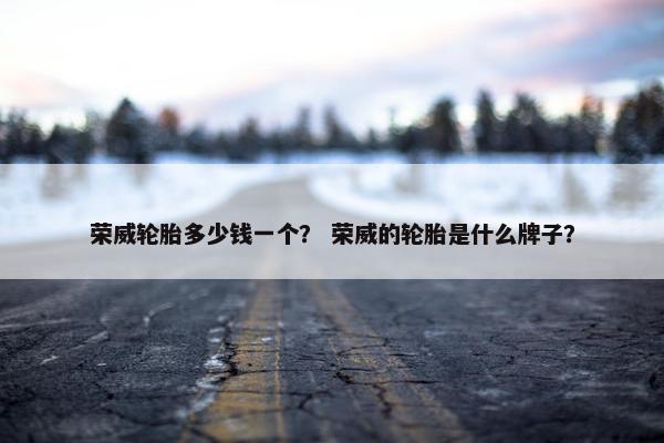 荣威轮胎多少钱一个？ 荣威的轮胎是什么牌子？