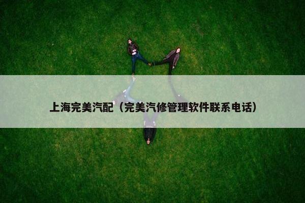 上海完美汽配（完美汽修管理软件联系电话）