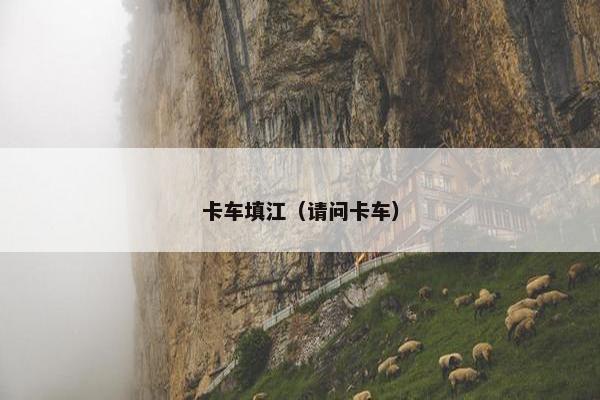 卡车填江（请问卡车）