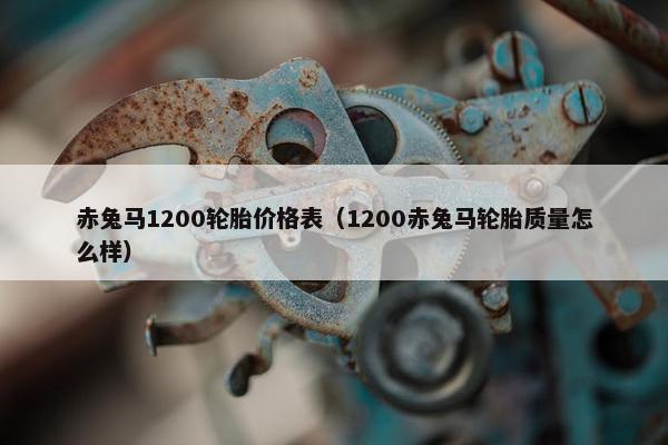 赤兔马1200轮胎价格表（1200赤兔马轮胎质量怎么样）