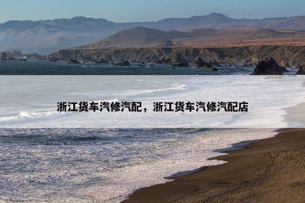 浙江货车汽修汽配，浙江货车汽修汽配店
