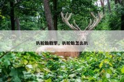 扒轮胎教学，扒轮胎怎么扒