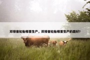邓禄普轮胎哪里生产，邓禄普轮胎哪里生产的最好?