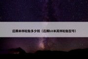 迈腾米林轮胎多少钱（迈腾b8米其林轮胎型号）