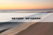 轮胎气压监测？ 轮胎气压监测系统？