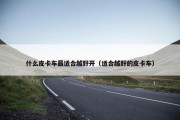 什么皮卡车最适合越野开（适合越野的皮卡车）