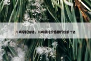 川崎摩托价格，川崎摩托价格排行榜前十名