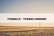 汽车轮胎怕什么？ 汽车轮胎怕什么瞬间腐蚀掉？