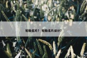 轮胎名片？ 轮胎名片设计？