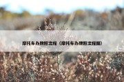 摩托车办牌照流程（摩托车办牌照流程图）