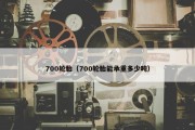 700轮胎（700轮胎能承重多少吨）