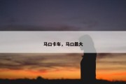 马口卡车，马口最大