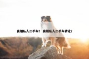襄阳私人二手车？ 襄阳私人二手车转让？
