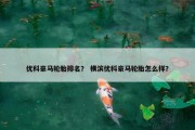 优科豪马轮胎排名？ 横滨优科豪马轮胎怎么样？