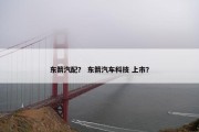东箭汽配？ 东箭汽车科技 上市？
