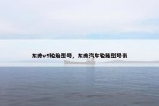 东南v5轮胎型号，东南汽车轮胎型号表