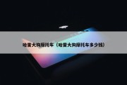 哈雷大狗摩托车（哈雷大狗摩托车多少钱）