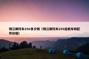 钱江摩托车250多少钱（钱江摩托车250巡航车和配件价格）