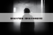 猎豹皮卡汽配版（猎豹皮卡车四驱价格）