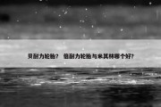 贝耐力轮胎？ 倍耐力轮胎与米其林哪个好？