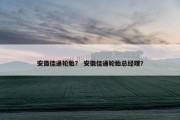 安徽佳通轮胎？ 安徽佳通轮胎总经理？