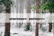 老款帕萨特轮胎型号？ 老帕萨特轮胎尺寸？