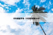 卡车躲避学生（大货车因躲小车）
