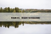 爷孙俩卡车（爷孙两个农村搞笑视频）