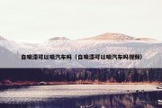 自喷漆可以喷汽车吗（自喷漆可以喷汽车吗视频）