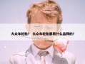 大众车轮胎？ 大众车轮胎都用什么品牌的？