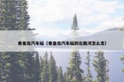 秦皇岛汽车站（秦皇岛汽车站到北戴河怎么走）