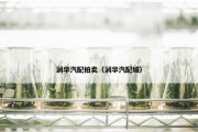 润华汽配拍卖（润华汽配城）